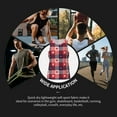 thumbnail image 7 of Gukieu Heart Plaid Print Men's Quick Dry Fitness Vest, Round Neck Sleeveless Fitness Bodybuilding Top-X-Large, 7 of 7