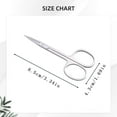 thumbnail image 4 of ​​LYINGF​​ Precision Grooming Scissors for Eyebrows and Mustache - Small Stainless Steel Eyelash, Nose, and Beard Trimming Scissors, Professional Personal Care Tools for Detailed Grooming, 4 of 8