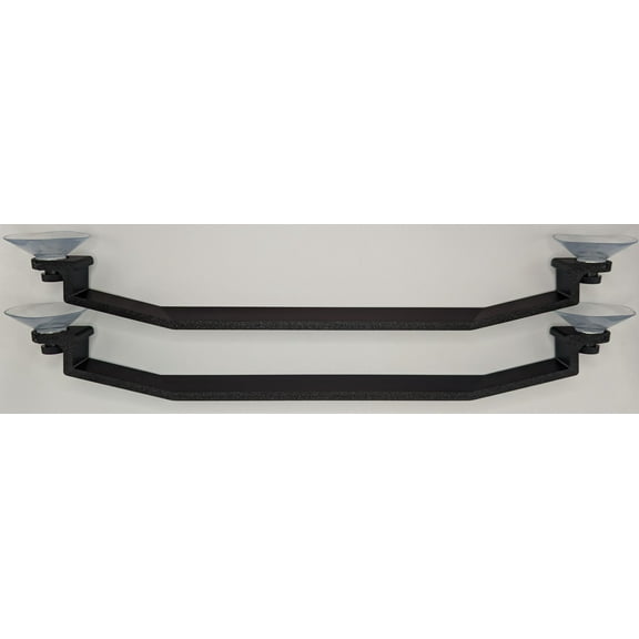 Fitter Critter Starlink Mini Mount, Ultra Low-Profile, Suction Cup, for Sunroof/Glass Black