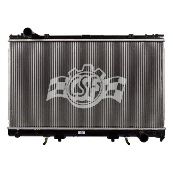 CSF Aluminum Core Radiator, 1 Row Plastic Tank