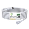 thumbnail image 1 of Cable de extensión para exteriores EP, 15 pies, 12/3, SJTW, 15 A, 125 V, blanco, 1 of 7