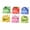 6pcs, variant on 2026 Upgrade Glitter Sticky Notes,Pull-Out Transparent Sparkly Sticky Notes Self-Adhesive Cute Fruit Monster Sticky Notes,Strong Adhesion, No Residue, Suitable for Office Work