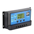 thumbnail image 2 of TFixol Universal Solar Panel Controller Battery Charge Regulator 12V/24V Auto With Dual USB for DIY Solar Power, 2 of 7