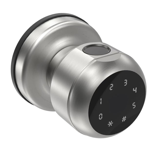relayinert Biometric Door Lock More Intelligent And Secure Access Control Classic But Stronger Smart Door Knob silver