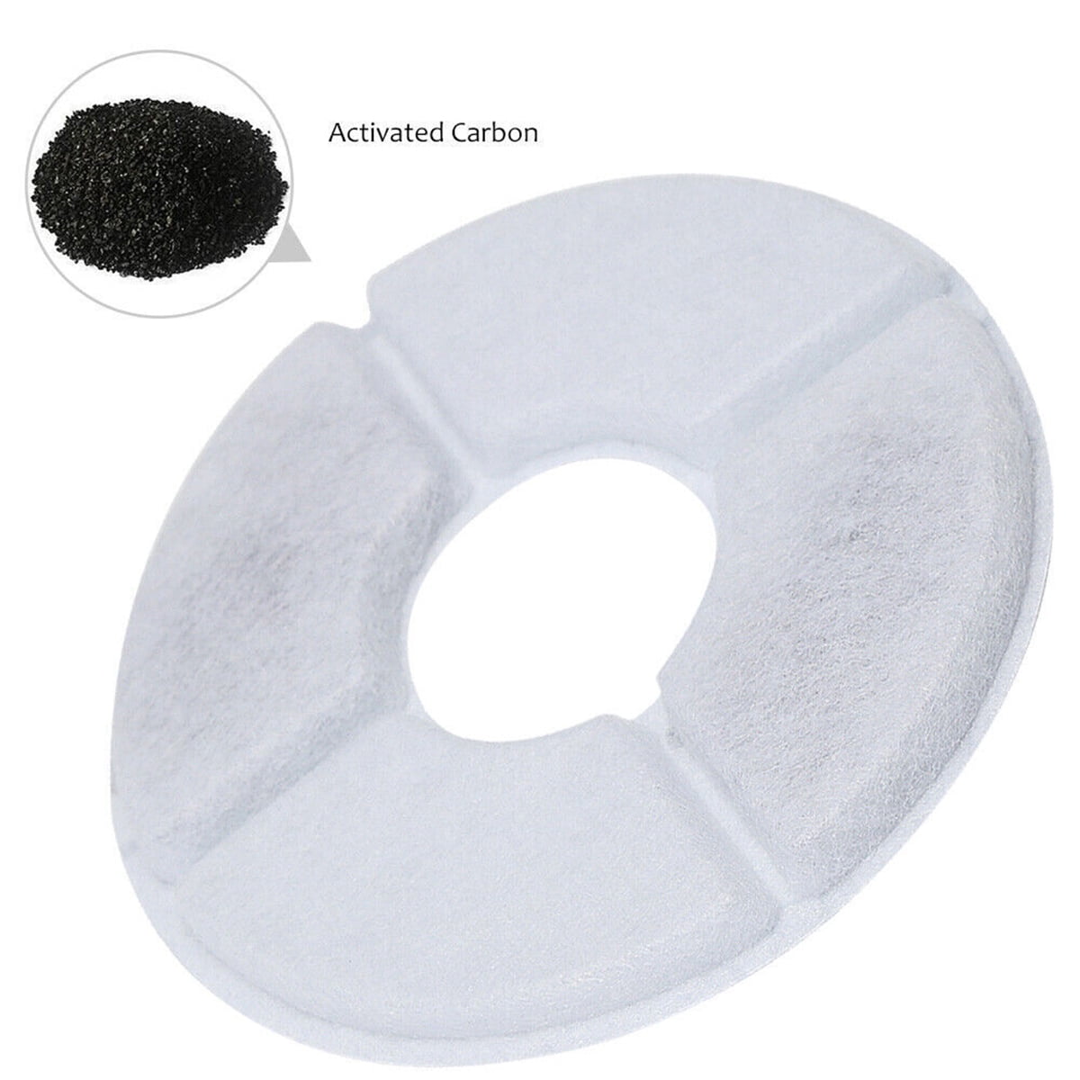 Eurhowing Stainless Steel Pet Cat Water Fountain Replacement Filters, 8 Pack