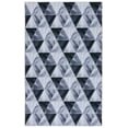 thumbnail image 2 of SAFAVIEH Faux Hide Daffodil Diamond Area Rug, Light Grey/Dark Grey, 3' x 5', 2 of 12