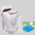 thumbnail image 4 of Raindrops Washing Machine Cover for Top-Load Washer/Dryer Waterproof Sunscreen Thicker L, 4 of 8