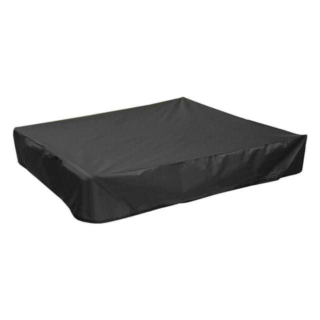 Housse de Bac à Sable Carrée Housse de Protection pour Jouets Extérieur Tissu Housse de Bac à Sable M5
