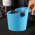 thumbnail image 4 of Ndcxsfigh Coffee Slag Knock Box Antideslizante Espresso Dump Grind Papelera para Barista (Azul), 4 of 7