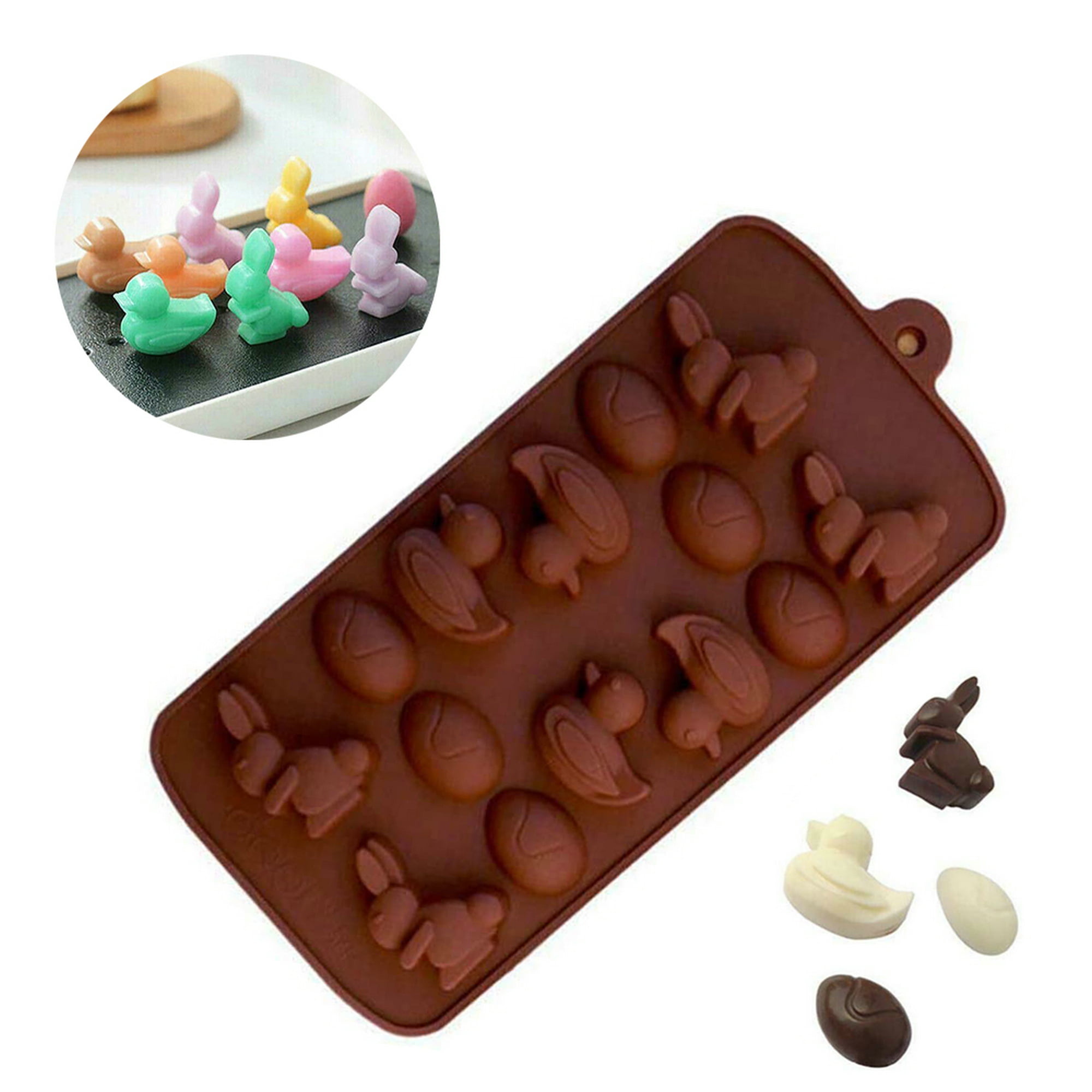 Egg with Flowers Mini Chocolate Mould or Easter Egg Mould