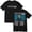black, variant on Phil Wickham Song Of The Saints Tour 2026 Merch Cotton T Shirt Women Men Crewneck Short Sleeve Casual Tee