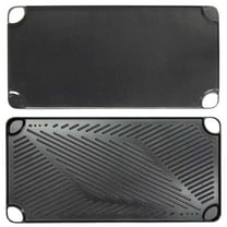 KitchenWorthy 18'' Non-Stick Reversible Grill Pan & Griddle