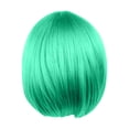 thumbnail image 2 of Guoxxzi Fashion Girl Natural Short Straight Wig Slant Bangs Wig Trim Face, 2 of 2