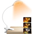 thumbnail image 5 of Lámpara de escritorio LED inalámbrica recargable, 3 colores y 3 regulables, lámpara de noche táctil USB con abrazadera para niños, 20 LED flexibles, 360°, portátil, con clip de lectura, 5 of 5