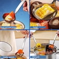 thumbnail image 3 of Cucharón de sopa de Metal SUS304, cucharones de acero inoxidable, cuchara y colador ranurado, juego de cucharón de sopa pequeño, juego de 2 piezas, 3 of 5