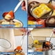 thumbnail image 3 of Cucharón de sopa de Metal SUS304, cucharones de acero inoxidable, cuchara y colador ranurado, juego de cucharón de sopa pequeño, juego de 2 piezas, 3 of 5