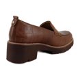 thumbnail image 5 of Naturalizer Darry Women's Loafers & Slip-Ons English Tea Brown Croco Size 6 W, 5 of 8