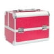 thumbnail image 1 of Estuche de maquillaje, organizador de almacenamiento para decoración de uñas, caja de manicura, bolsa de maquillaje de carcasa dura, caja de Rosa roja, 1 of 9