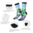 thumbnail image 6 of Lsque Mario Printed Men's Crew Socks, Soft Durable Breathable Moisture-Wicking with Odor Control Cotton socks, 6 of 7