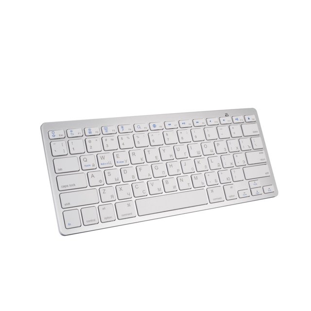 Keyboard Low Power Consumption Power Switch Fashionable Bluetooth-compatible Soft Touch Fingerboard for Smart Phone - White D