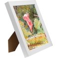 thumbnail image 2 of AmPm 2 Pack White 6x6 Picture Frame, Wooden Photo frame, For Wall and Desktop Display, 2 of 6