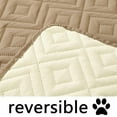 thumbnail image 7 of Smiry Waterproof Dog Couch Covers, Washable Dog Blankets For Sofa & Bed, Reversible Furniture Protector For Pets (82x82 Inch, Camel/Beige), 7 of 7