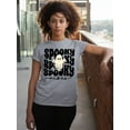 thumbnail image 3 of Spooky Vibes Cute Ghost Halloween Costume Unisex Men's T-shirt, M, H. Grey, 3 of 6