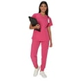 thumbnail image 4 of Hanes Womens Hanes Women's Scrubs Drawstring Jogger Scrub Pants, Comfort Fit, Cargo Pockets, Sizes S-3XL, 4 of 9