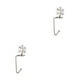 thumbnail image 1 of Toystoory Colgador de calcetines de Navidad, ambientes temáticos, gancho de chimenea de Navidad, estante de escalera personalizado reutilizable, Clip de Copo de nieve tipo 1 2piezas Toystoory CBP442835, 1 of 5