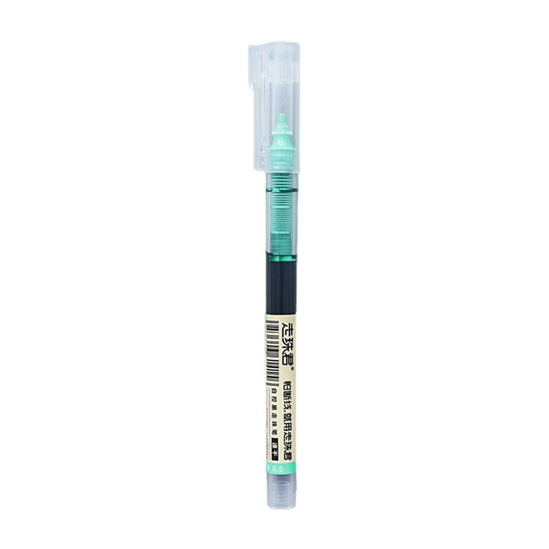 1pc 0.38mm Needle Point Extra Fine Point Liquid Ink Roller Ball