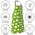 thumbnail image 6 of Bingfone Funny Sheep Doing Yoga Apron Gifts For Men, Women Professional Grade Chef Apron For Kitchen,Bbq & Grill, 6 of 8