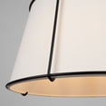 thumbnail image 3 of SC13362BK Artcraft Lighting Pullman - 3 Light Semi-Flush Mount-13.5 Inches Tall and 17 Inches Wide-Black Finish, 3 of 10