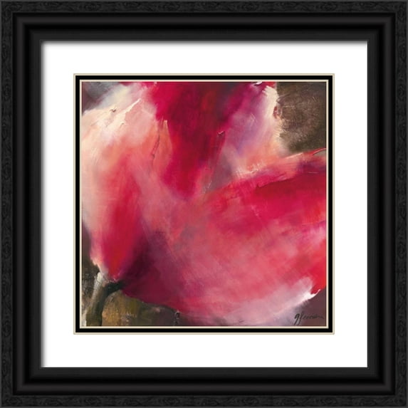 Feenstra, Greetje 26x26 Black Ornate Wood Framed with Double Matting Museum Art Print Titled - Powerful I
