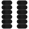 thumbnail image 2 of Shisuyan Gate Brackets Black 12 Sets 1.4X0.6X0.08In, 2 of 9