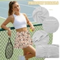 thumbnail image 6 of Yuyamidu Aztec Athletic Skorts for Women Highland Cow Active Skort Lightweight Skirt for Running Tennis Golf Workout Sports High Waisted Skirts Size S, 6 of 7