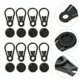 thumbnail image 2 of FRCOLOR 40 pcs Tarp Grabbers Tarp Clips Movable Snaps Clip for Outdoor Camping Tent, 2 of 8