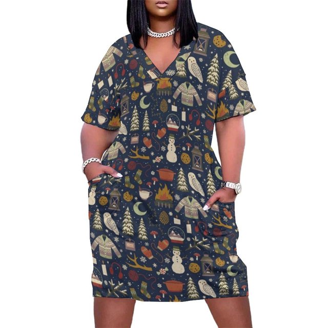 Vestido usado con bolsos para mujeres con ropa de dormir individual