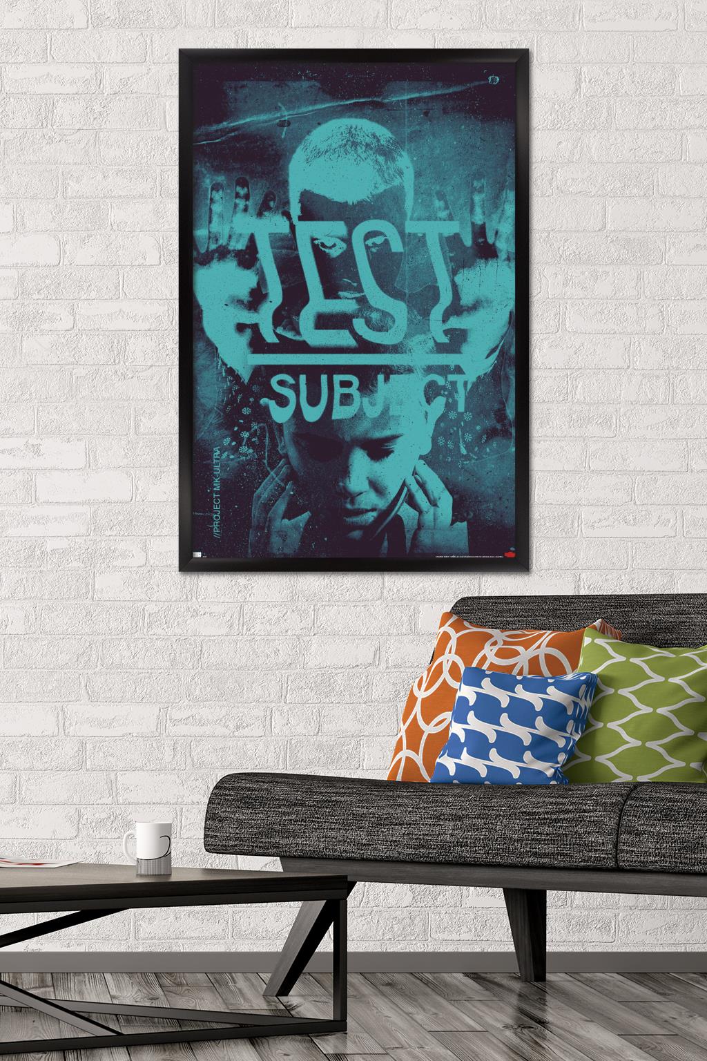 Netflix Stranger Things: Season 4 - Test Subject Wall Poster, 22.375" x 34" Framed