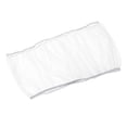 thumbnail image 3 of 33x8" Adjustable Bird Cage Net Cover Feather Catcher Guard Soft Airy Mesh Skirt, White, 3 of 5