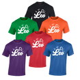 thumbnail image 3 of Respect My Tshirt - Leo Zodiac Sign Graphic T-Shirt, Astrology Symbol Design, Crew Neck, Purple, 2X, 3 of 3
