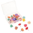 thumbnail image 1 of MasteelfCA 30Pcs Decorative Push Pin Household Flower Pushpins Multi-function Rose Tacks Poster Accessory, 1 of 8