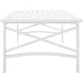 thumbnail image 3 of Crosley Kaplan Table Basse de Patio à Dessus à Lattes en Métal Blanc, 3 of 7