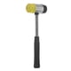 thumbnail image 5 of Martillo de goma, mazo de goma desmontable de doble cabeza para artesanías de cuero, joyería, instalación de suelos de carpintería, 5 of 5