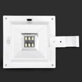 thumbnail image 4 of Lámpara de valla inteligente impermeable con luz LED de jardín de inducción Solar para exteriores 6LED, 4 of 8