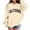 Beige, variant on Girls Hoodies Clothes for Girls Hoodies and Sweatshirts for Girls Cute Long Sleeve Pullover Sweatshirt for Kids Casual Comfortable Wear for Daily Activities