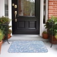 thumbnail image 5 of Pofeuu White Bule Glitter Print Hem Mat 40x60 - Multipurpose Doormat for Indoor & Outdoor Use - Welcome Your Guests with our Entrance Mat, 5 of 6