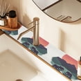 thumbnail image 2 of Yayeee Faucet Mat for Kitchen Sink 14.7" Diatomite Long Splash Guard Pad, Abstract Elephant, 2 of 7