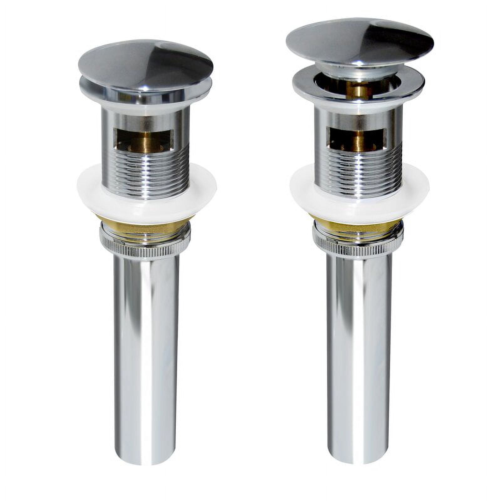 DeerValley DV-1D611 Bathroom Sink Drain Vessel Sink Vanity Pop-Up Drain Stopper With Overflow