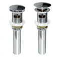 thumbnail image 2 of DeerValley DV-1D611 Bathroom Sink Drain Vessel Sink Vanity Pop-Up Drain Stopper With Overflow, 2 of 8