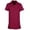 A-Wine267, variant on Women's Comfortable Workwear Blouse Tailored Mandarin Collar Short Sleeve Wrap Front Tunic Beauty Spa Salon Uniform Top